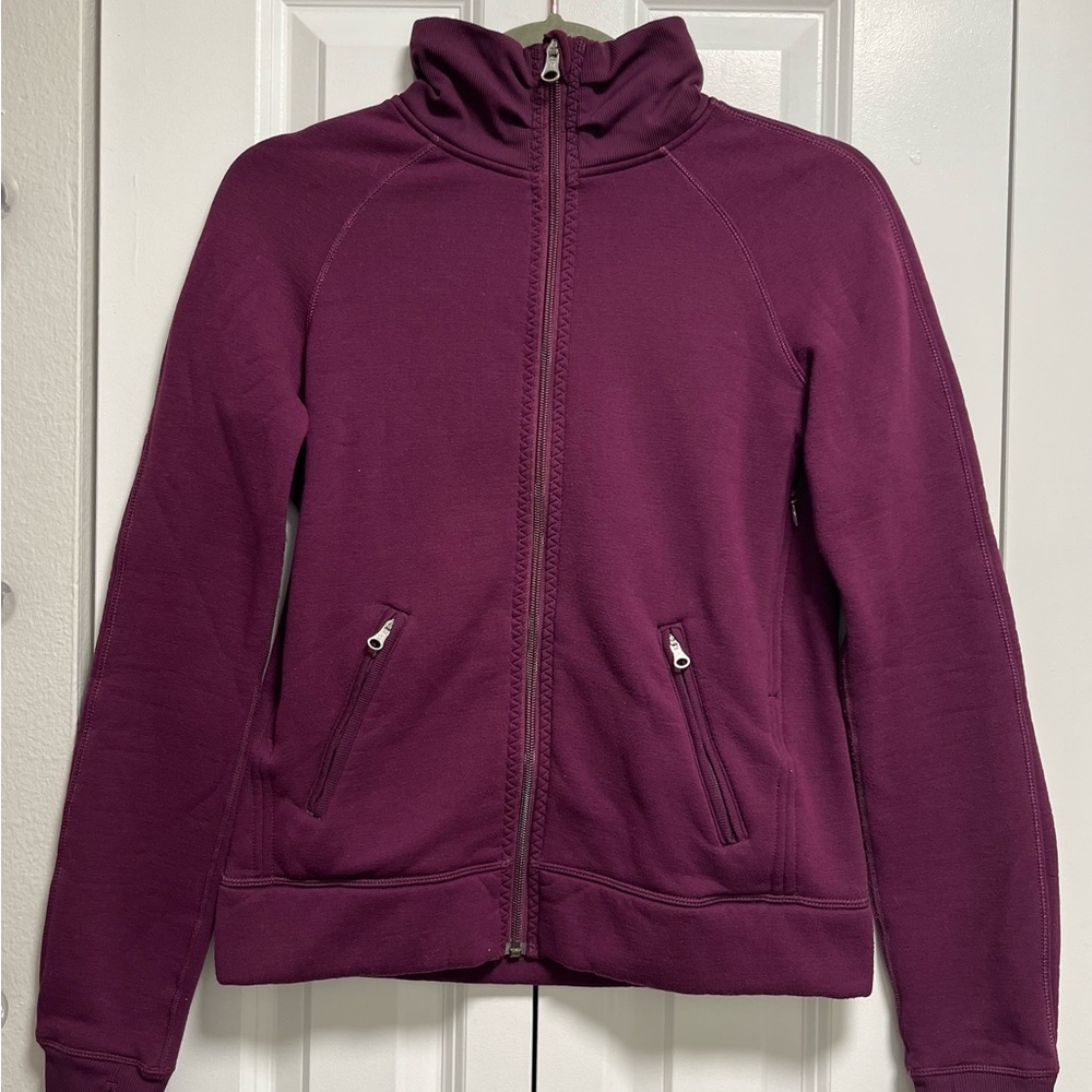 lululemon Purple Zip Up